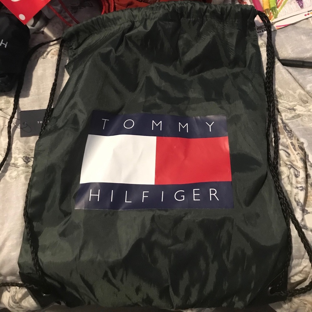 Tommy Hilfiger draw string bag (with bundle only)